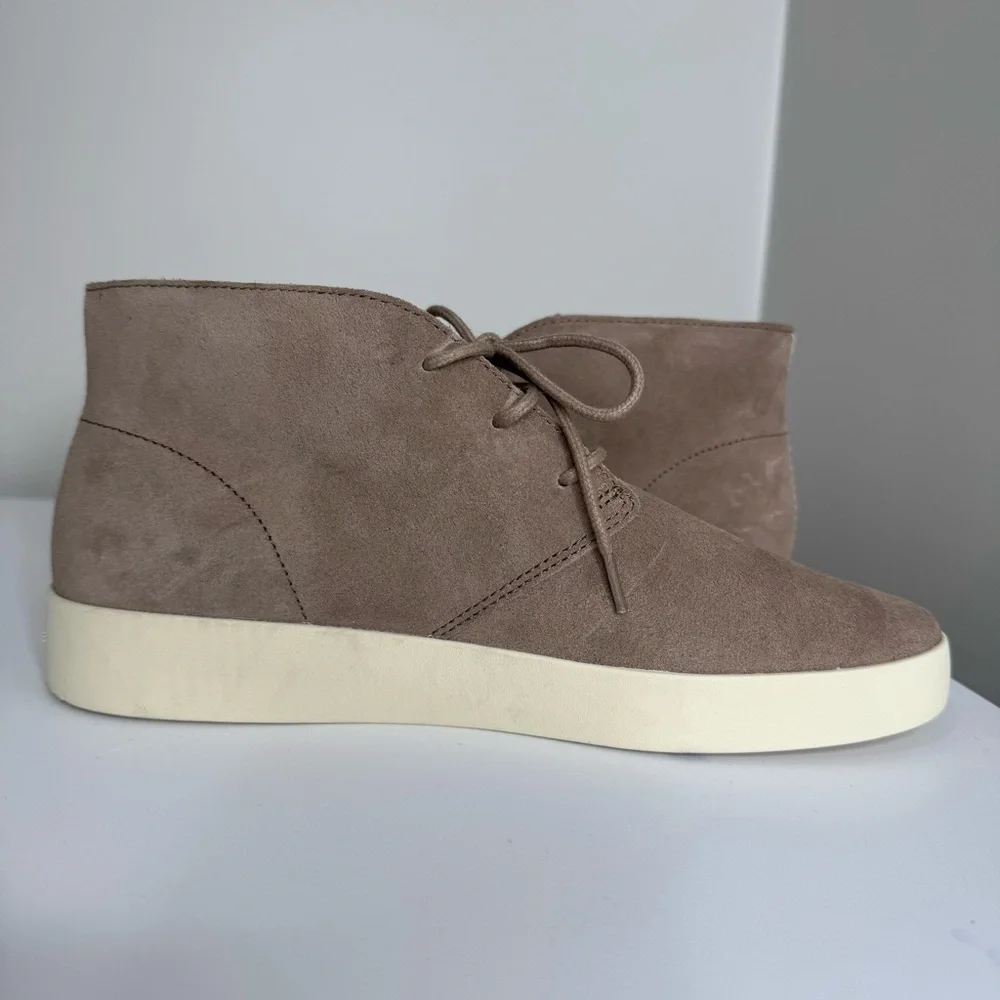 NEW Everlane Women’s Tan Taupe Suede Lace-up‎ Chukka Ankle Boots Size 7.5
